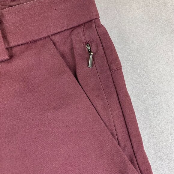 Lululemon Mens Pants 34 Purple Chino ABC Classic Tapered Nylon Cotton 34x33 - Picture 4 of 12